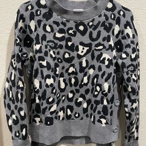 Leopard Side Button Sweater by Stella & Dot